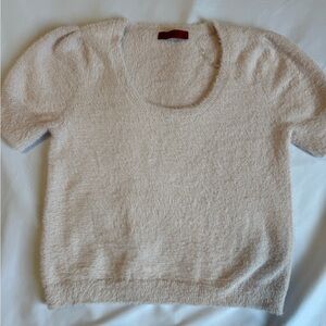 Scarlett Women's Soft Blush Scoop Neck Sweater Tee